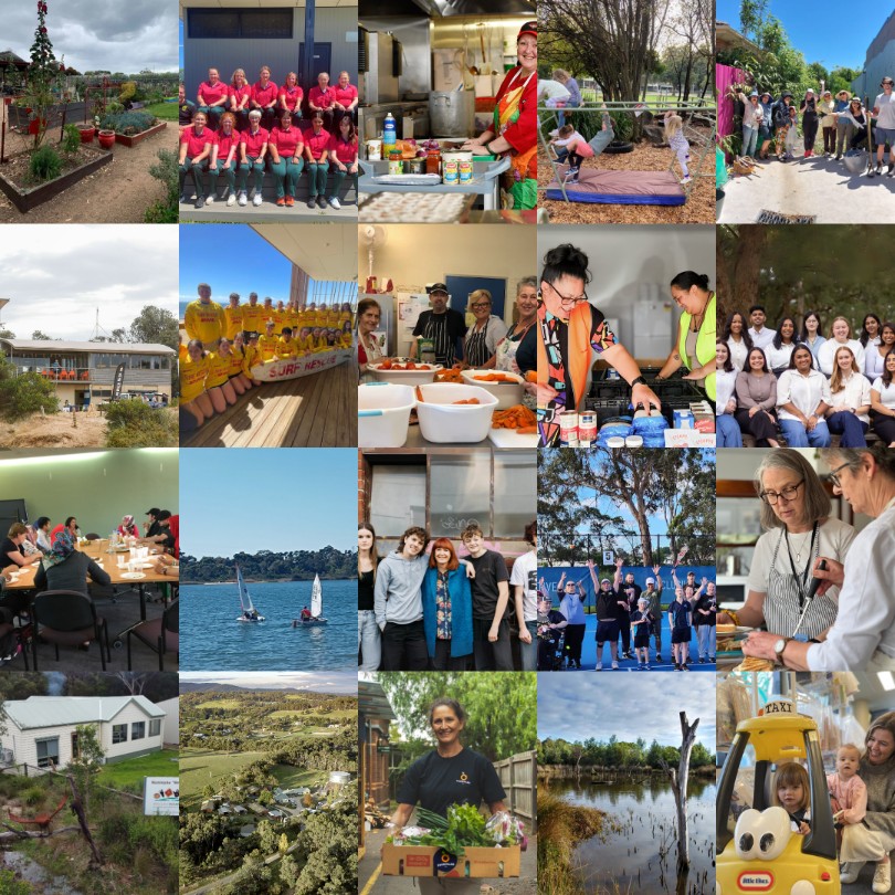 Collage of all the 2025 grant winners. 