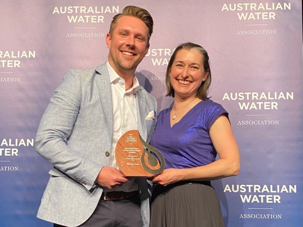 South East Water is honoured to be recognised as a winner and finalist in several categories at the Australian Water Association’s Victorian awards. 
