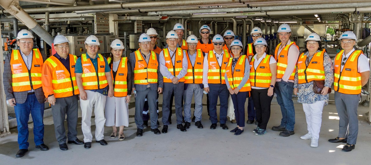 South East Water recently welcomed a delegation of government and utility industry officials from Mongolia on a knowledge-sharing visit to key operational sites.